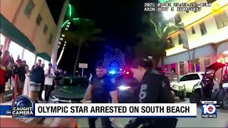 Olympic star Fred Kerley accused of fighting officers on South Beach