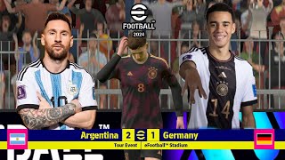 Argentina Vs Germany Football Big Match