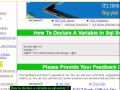 How to declare a variable in sql server