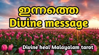 ഇന്നത്തെ ഡിവൈൻ മെസ്സേജ് 🌞✨♥️Divineheal Malayalam Tarotreading ✨🌞