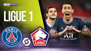 PSG vs Lille | LIGUE 1 HIGHLIGHTS | 10/29/2021 | beIN SPORTS USA