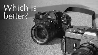 Leica R3 vs. Minolta XE Comparative Review