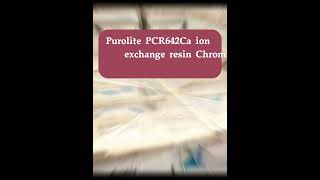 Purolite PCR642Ca ion exchange resin Chromatography   Sugar