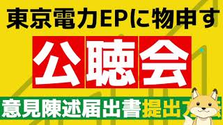 電気代が高い東京電力EPに意見したい人必見！意見陳述届出書提出方法