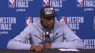 Kevin Durant Postgame Interview / Gs Warriors Vs Rockets Game 7