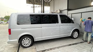 ชอบรถสวย ไมล์น้อย ต้ิิองรู้ Volkswagen Caravelle 2.0 Tdi T5 ปี 2011