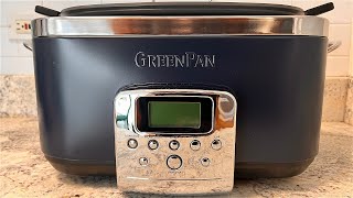 GreenPan Elite 8 in 1 Programmable 6QT Electric Slow Cooker