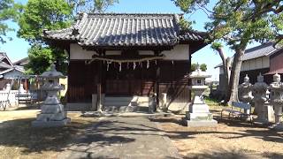 [住宅地域の小さな神社]荒魂神社(香川県多度津町長僧) ＃021 [HDR-CX470]