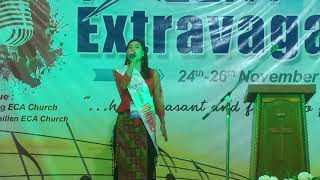 ECA Talent Extravaganza - 2021 winner - Miss Diana Lhingnei Touthang of Moreh