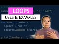 Loops: Use-cases and Examples | Python for Beginners Lesson 7 | Code with Kylie