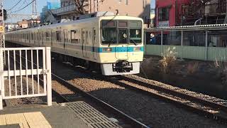 【小田急江ノ島線 桜ヶ丘駅】下り8000形到着・上り3000形到着