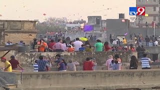 Ahmedabad: Increasing demand in terrace of Pole in walled city on rent during Uttarayan- Tv9