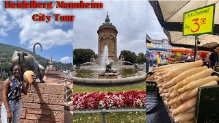 Mannheim, Heidelberg walking tour|| Experience the Charm of Mannheim and Heidelberg