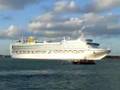 Ventura sailing past Calshot out of Southampton 11/04/08