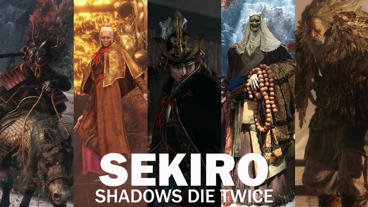 Sekiro: Shadows Die Twice - All Bosses (sekiro Bosses) - YouTube