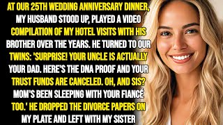 Husband Exposed Wife's 18-Year Affair With His Brother At Silver Anniversary Party. DNA Test Revenge