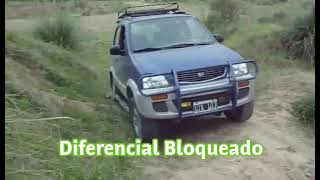 Daihatsu Terios sx 4x4  off road Bloqueo Diferencial Test Review