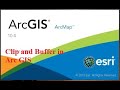 How to do Clip and Buffer in Arc GIS / (Clip, Buffer and Multiple Ring Muffer)