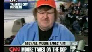 Michael Moore on Larry King Live 9/5/08 (Part 1)
