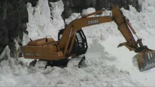 Glacier National Park - Plowing the Going-to-the-Sun Road: 2008