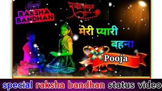 raksha bandhan status video tutorial || special raksha bandhan status video editing tutorial Hindi