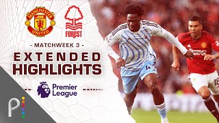 Manchester United v. Nottingham Forest | PREMIER LEAGUE HIGHLIGHTS | 8/26/2023 | NBC Sports