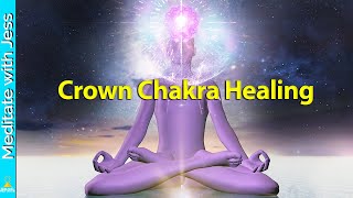 963Hz CROWN CHAKRA. 'I Am' AFFIRMATIONS & Powerful HEALING GUIDED MEDITATION While Your Sleep!