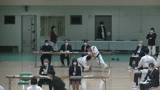 21全日 男子初段 本選 明治 長田・永井 1位