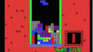 Weetrix, a Tetris clone for MSX-BASIC