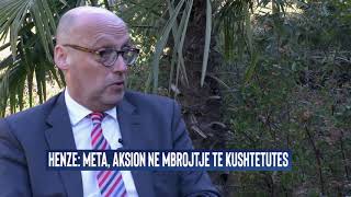 Henze: Shqiptaret duhet te mbrojne Kushtetuten, Meta aksion ne mbrojtje. Qeveria Rama s’ka permbu...