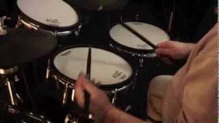 SNARE DRUM ROLAND PD 128 S BC TEST - ROLAND TD 30