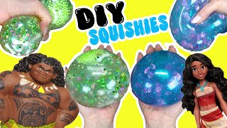 Moana 2 Movie DIY Squishies with Squishy Maker with Maui Dolls! Crafts for Kids