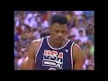 the dream team vs puerto rico june 4th 1992 portland oregon usa