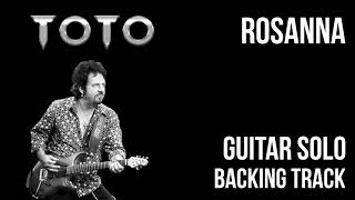 Toto - Rosanna Guitar Solo Backing Track