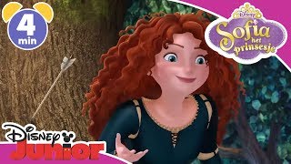 Sofia het Prinsesje | Magisch Moment: Merida helpt Sofia | Disney Junior NL
