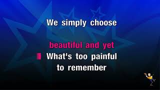 The Way We Were (Memories) - Barbra Streisand (KARAOKE)