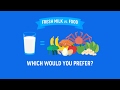 Fresh Milk vs. Food - The Nutrition Challenge #FreshIsBest