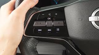 2023 Nissan ARIYA - Steering Wheel Audio Controls