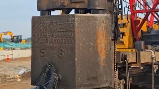 Diesel Hammer Concrete Pillar Pounding Machine