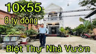 Bán Biệt Thự Sân Vườn 546m2 Giá Rẻ | Bán Nhà Bình Dương | Nhà Vườn