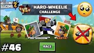 😢HARD WHEELIE CHALLENGE IN FEATURE CHALLENGES - Hill Climb Racing 2