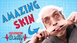 Crazy Stretchy Skin | Science for kids | Body Parts SKIN | Experiments for kids | Operation Ouch