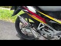 Knalpot ABRT20 SATRIA STANDAR RACING..!!! #Shorts