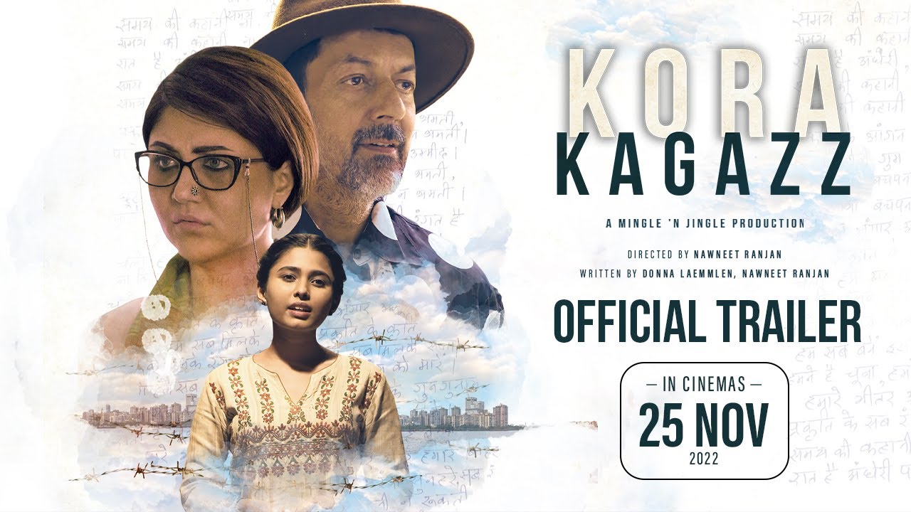 Kora Kagazz Official Trailer | Rajat Kapoor, Swastika Mukherjee ...