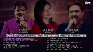 Best Of Udit Narayan | Alka Yagnik | Kumar Sanu | Audio Jukebox | Superhits Bollywood Songs