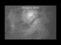 rising lagoon nebula in the city