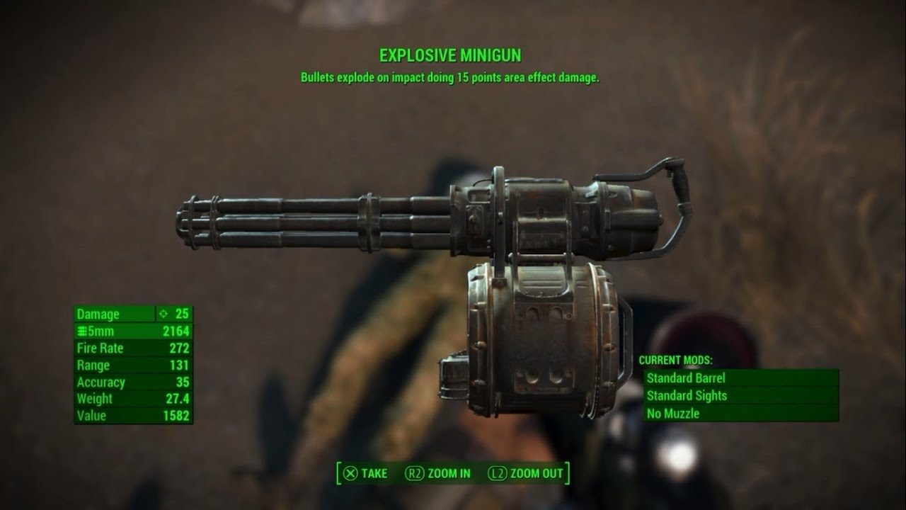 Fallout 4 взять миниган где он фото 30