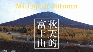 [Mt. Fuji in Autumn] A short trip to enjoy the beautiful Autumn leaves above the clouds