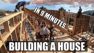 Building A House In 9 Minutes: A Construction Time-Lapse
