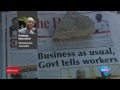 Protesters will face full might of law: Zim government